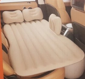 تصویر تشک بادی داخل ماشین ضخیم شاهین Air mattress car shahin