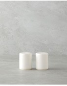 تصویر نمکدان و فلفل‌پاش خانه نمکی 2 تکه LUMA SERAMIK کرم فلفل 6 سانتی متر English Home 