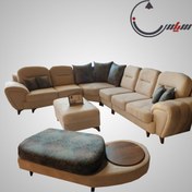 تصویر سرویس مبل با میزبان مدل ال ماتریس 