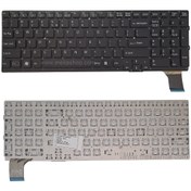 تصویر کیبورد لپ تاپ سونی Sony VPC SE مشکی 