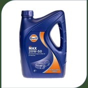 تصویر روغن موتور گالف 20W50 MAX چهار لیتری SL 