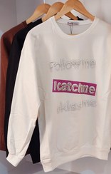 تصویر بلوز دورس دونخ زنانه نگین دار ترک برند اسمارا - سفید 