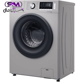 تصویر ماشین لباسشویی هایسنس 9 کیلویی WFKV9014 درب از جلو Hisense WFKV9014 Washing machine 9KG A+++ 1400RPM Snowflake