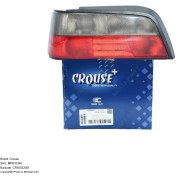 تصویر چراغ خطر عقب چپ (راننده) (لنز دودی) بدون لامپ پژو پارس کد CR50032001 - کروز (Crouse) 