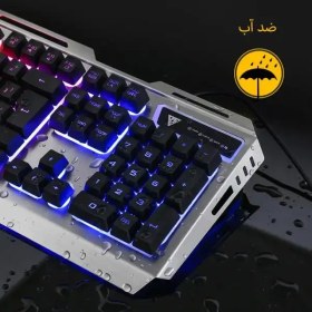 تصویر ست ماوس و کیبورد گیمینگ Gamdias V1 