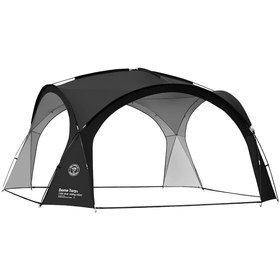 تصویر سایه بان گنبدی تیرک فایبرگلاس شاین تریپ 