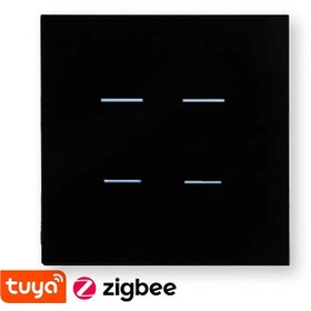 تصویر کلید چهارپل هوشمند zigbee 