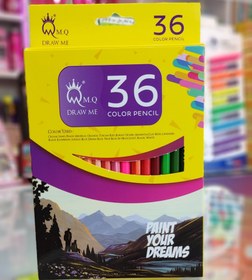 تصویر مداد رنگی 36 رنگ MQ جعبه مقوایی 1