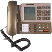 تصویر تلفن با سیم تکنیکال مدل TEC-5840 ا Technical TEC-5840 Corded Telephone Technical TEC-5840 Corded Telephone
