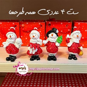 تصویر آدم برفی مینیاتوری 