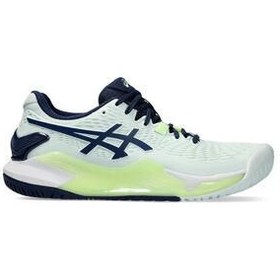 تصویر Asics GEL Resolution 9 کفش تنیس سبز زنانه 1042A208 301 