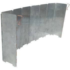 تصویر بادگیر آتشدان مدل D8 - نقره ای 