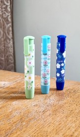 تصویر پاکن فشاری طرح گل 