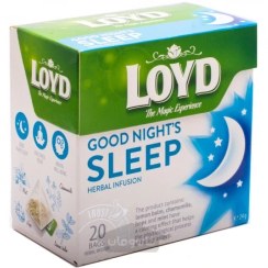 تصویر دمنوش گیاهی خواب آور لوید 40 گرم Loyd LOYD Herbal Tea Good Night Sleep 20 filters 40 g