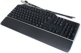 تصویر Genuine 1RW52 KB522 X20M8 7VHY1 Dell Business Multimedia USB Wired 104-Key 14-Hot Keys 2 USB Hub Keyboard Compatible Part Numbers: 1RW52, KB522, X20M8, 7VHY1 