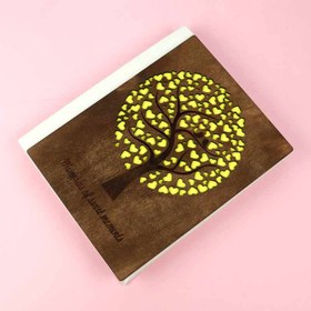 تصویر آلبوم عکس چوبی طرح درخت ۱۶*۲۱ سانتی متر ا Wooden Design Picture Album Wooden Design Picture Album