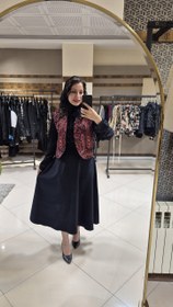 تصویر دامن سرمه 