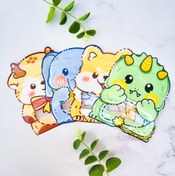 تصویر زیپ کیپ فانتزی طرح حیوانات 