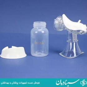 تصویر شیردوش برقی بریسک مدل m2 شیر دوش شارژی بریسک brisk XN-2233M2 شیر دوش نوزاد شیردوش برقی بریسک سینا درمان 401012 