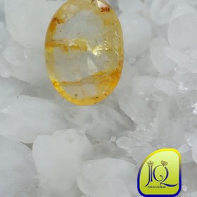 تصویر نگین توپاز زرد 