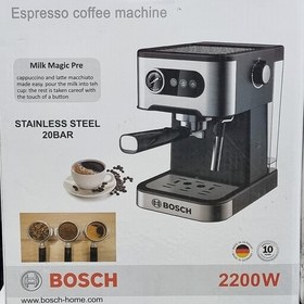 تصویر دستگاه اسپرسو و قهوه ساز بوش 20 بار 