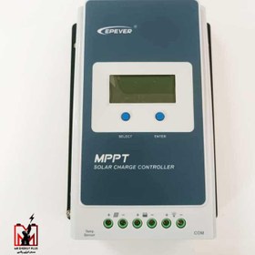 تصویر شارژ کنترلر خورشیدی 30A و 12V مدل TRACER-3210AN سری MPPT برند EPEVER 