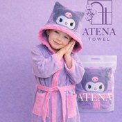 تصویر حوله پالتویی کودک آتنا 