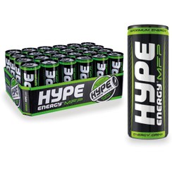 تصویر نوشیدنی انرژی زا هایپ ۲۵۰ میلی لیتر بسته ۲۴ عددی 