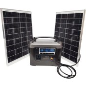 تصویر پکیج پاور استیشن خورشیدی اضطراری قابل حمل مدل 600W-220v 