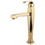 تصویر شیر اهرمی توالت طلایی راسان مدل آلیس ا RASSAN Golden Alis Shower Mixer RASSAN Golden Alis Shower Mixer