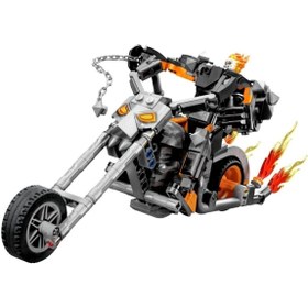 تصویر بازی JFF ربات و موتور سیکلت مارول Ghost Rider لگو LEGO JFF Game Serie 245 