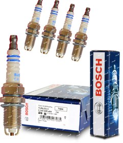 تصویر شمع بوش تک پلاتین پایه کوتاه روسیه FR7DC+8 BOSCH - FR7DC+8 - 0 242 235 666