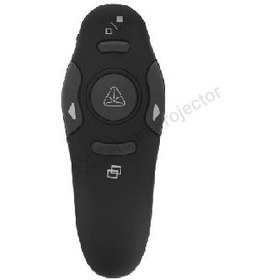 تصویر پرزنتر 5 کلید به همراه لیزر پوینتر مدل AMP16AP 2.4GHz Wireless Presenter Remote