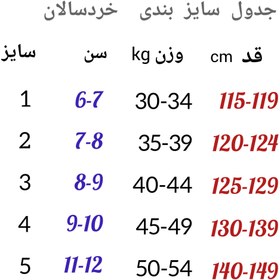 تصویر لباس جودو سامکو مدل مبتدی خرد سال 