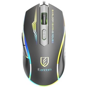 تصویر موس سیمی یو اس بی ارلدام ET-KM12 Earldom KM12 Wired mouse (gaming) with backlight