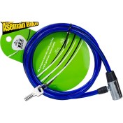 تصویر قفل دوچرخه کلیدی سر فلزی مدل 1500*11 