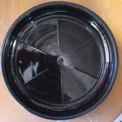 تصویر زیر گلدانی سایز ۶ اینچ - مشکی 