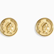 تصویر گوشواره میخی سکه الیزابت 