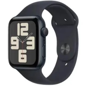 تصویر ساعت هوشمند اپل SE سری 10 مدل Midnight Aluminum Case Midnight -44MM 