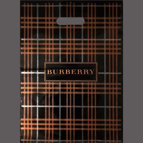 تصویر نایلون طرح دار طرح Burberry gold کیسه 25 کیلویی 