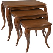 تصویر میز جلو مبلی و عسلی ۴ عددی MDF 