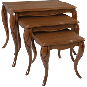 تصویر میز جلو مبلی و عسلی ۴ عددی MDF 