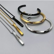 تصویر ست گردنبند و دستبند مردانه و زنانه 