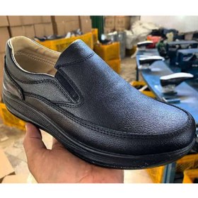 تصویر کفش مردانه مدل پرفکت کتی چرم گاوی 
