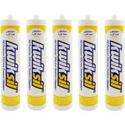 تصویر چسب سیلیکون کاسپین مدل shafaf حجم 300 میلی لیتر مجموعه 5 عددی 