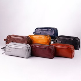 تصویر کیف چرم طبیعی مدل معین 