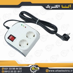 تصویر محافظ یخچال 2 خانه ارت دار آنالوگ 3 متری 