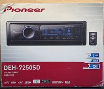 تصویر پخش پایونیر مدل DEH-7250SD آکبند خشک Pioneer DEH-7250SD