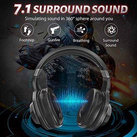 تصویر هدست گیمینگ ادیفایر G2II 7.1 RGB Black Edifier G2ii RGB Gaming Headset