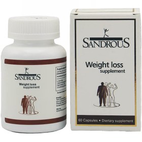 تصویر ویت لاس سندروس 60 عدد Sandrous Weight Loss 60 Capsules